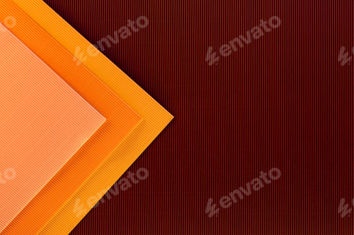Preview: top view of arranged colorful sheets of paper backdrop