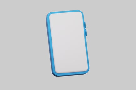 Preview: Smartphone with blue casing