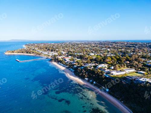 Preview: Aerial View of Portsea in Australia