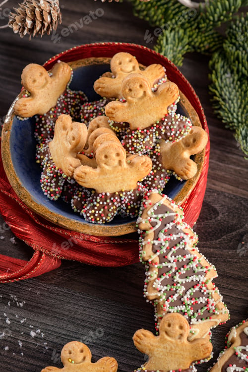 Vista previa: Galletas de jengibre navideñas