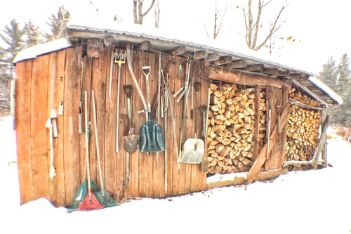 Preview: Rural woodshed