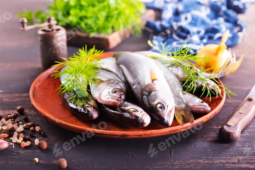 Preview: Fresh fish, fish reading for cooking