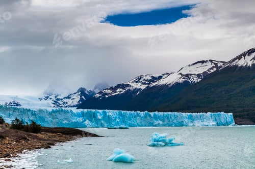 Preview: Blue ice Perito Moreno Glacier. Patagonia. Argentina