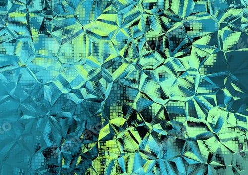 Visualização: Fundo brilhante com padrão abstrato