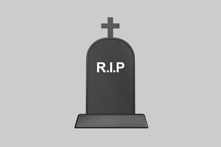 Preview: Halloween Gravestone Decoration