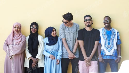 Preview: multiethnic startup business people group