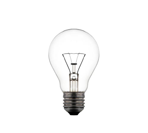Preview: Light bulb isolated