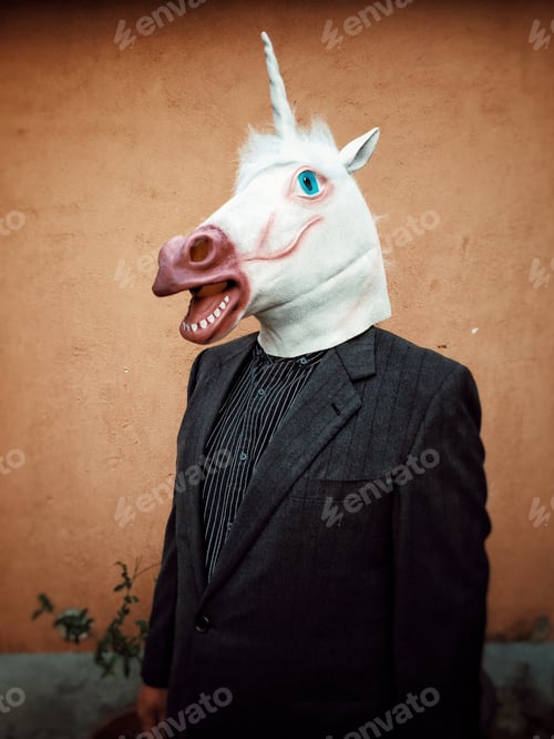 Preview: Terrific businessman trying to be an unicorn