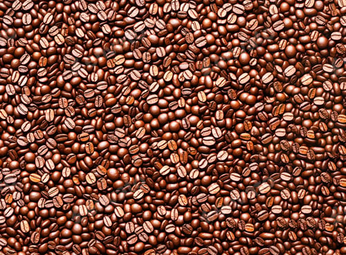 Preview: Close up of coffee roasted coffee beans