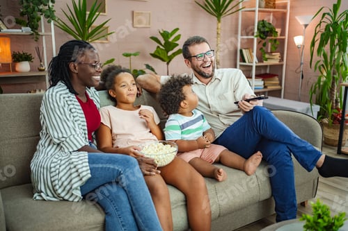 Preview: Family bonding over movies in a cozy living room