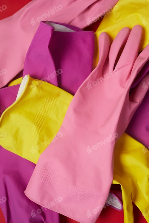 Preview: Rubber gloves for cleaning