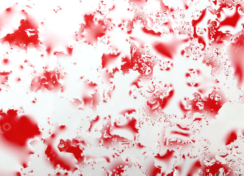 Preview: Background Of Bright Water On Glass Abstraction