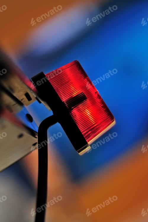 Preview: Red light on camera