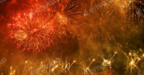 Preview: Firework celebrate anniversary happy new year 2025, 4th of july holiday festival