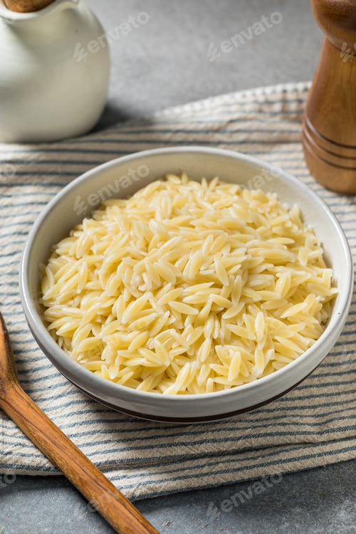 Preview: Homemade Healthy Cooked Orzo Pasta