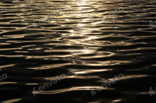 Preview: The background of waves against sunlight