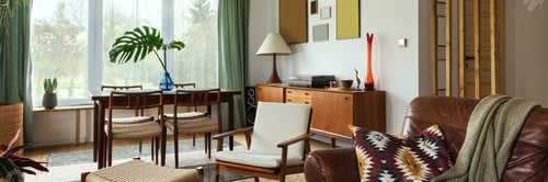 Preview: Modern scandinavian home interior of living room