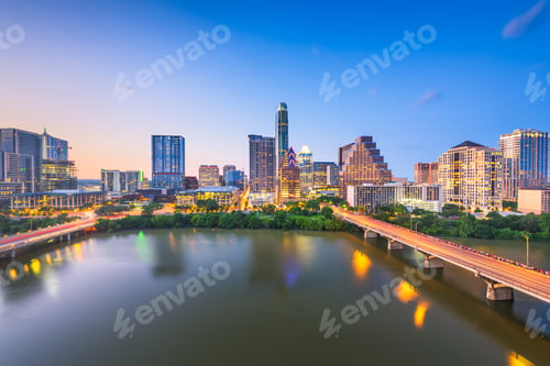 Preview: Austin, Texas, USA Skyline