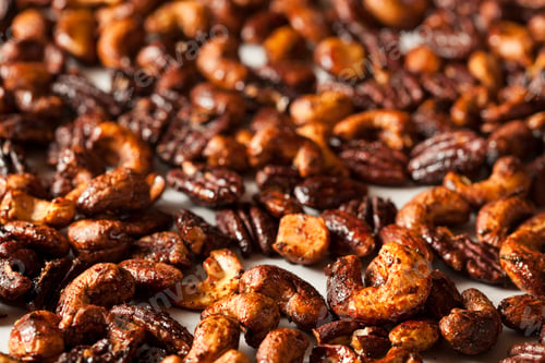 Preview: Brown Candied Caramelized Nuts