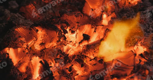 Preview: Charcoal on fire
