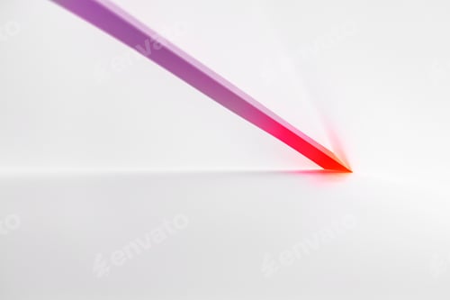 Preview: Aesthetic background with light sunset projector lamp