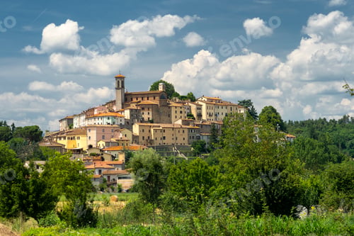 Preview: Summer landscape near Monterchi, Tuscany, Italy