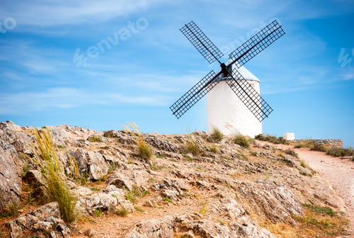 Preview: windmills in Consuegra