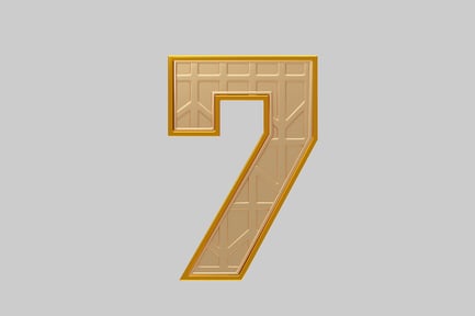 Preview: Gold number 7