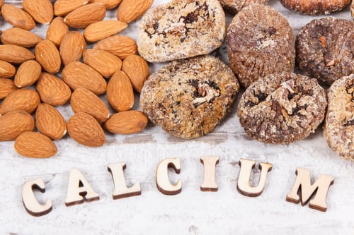 Preview: Natural food containing calcium, minerals and dietary fiber, healthy nutrition concept