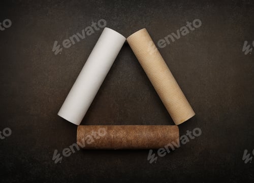 Preview: Three clean and dirty water filter cartridges