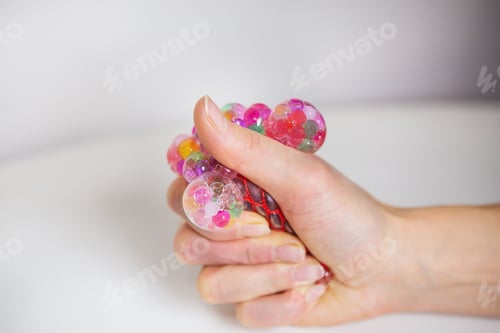 Preview: Water balls in a hydrogel. A great way to anti-stress, depression, develop motor skills in children