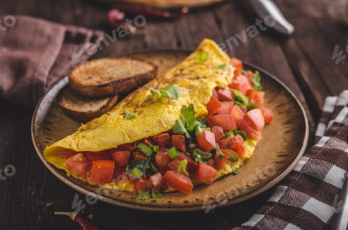 Preview: Vegetarian omelette