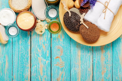 Preview: Spa background with a blank space