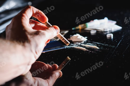 Preview: syringe, drug use and prohibited substances