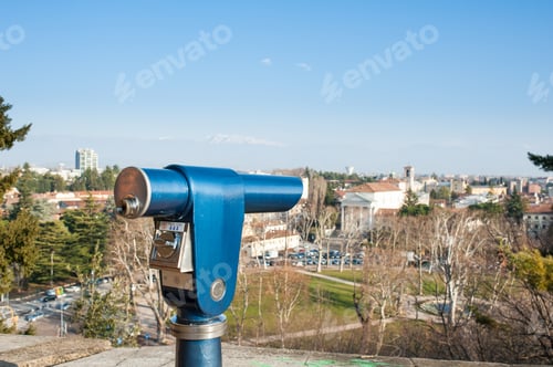 Preview: Coin Operated Telescope for Sightseeing.