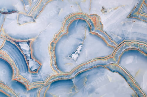 Preview: translucent slice of natural quartz agate marble stone. natural of minerals for background.