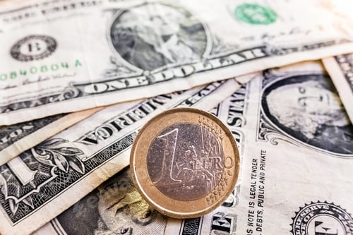 Preview: The euro currency is stronger than the dollar currency in the situation of commercial recession.