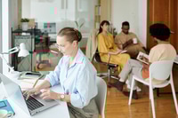 Preview: Manager Working on Pitch Deck