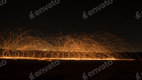 Preview: Steel wool long exposure photography