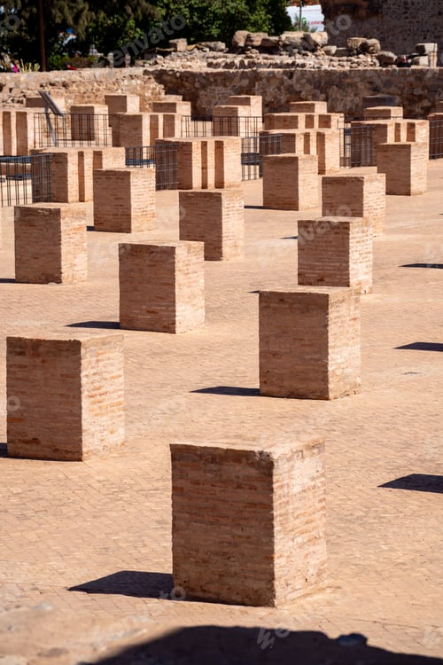 Preview: Remains of the Mihrab Area of Koutoubia Mosque, Marrakech, Morocco
