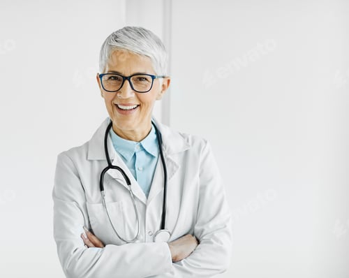 Preview: senior elderly gray hair active doctor hospital medical medicine health care clinic