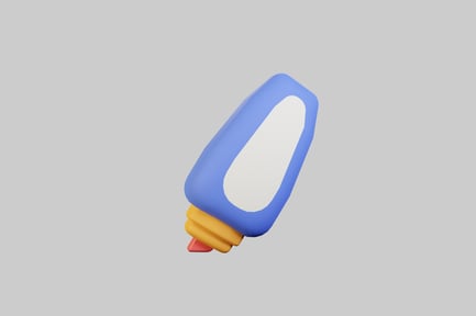 Preview: Cartoon style highlighter pen