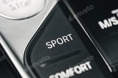 Preview: Buttons panel of the car on the dashboard