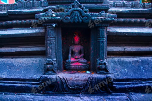 Preview: The Buddhist Golden Temple, Kathmandu, Nepal.