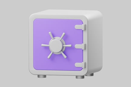 Preview: Safe box with combination lock