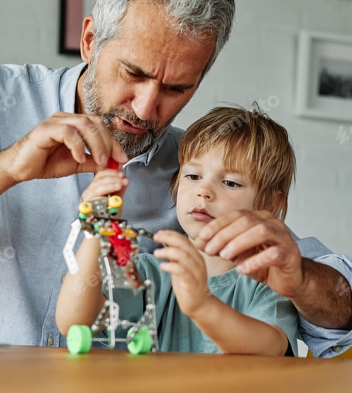 Preview: Family having fun at their home