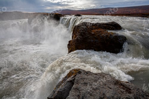 Preview: Godafoss Waterfall in northern Iceland