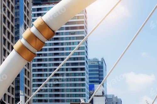 Preview: Bridges and buildings with sky