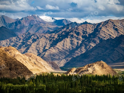 Preview: Beautiful landscape of Leh Ladakh, Jammu and Kashmir, India