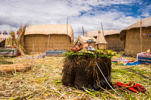 Preview: Uros Floating Reed Islands, Lake Titicaca, Puno Province, Peru, South America